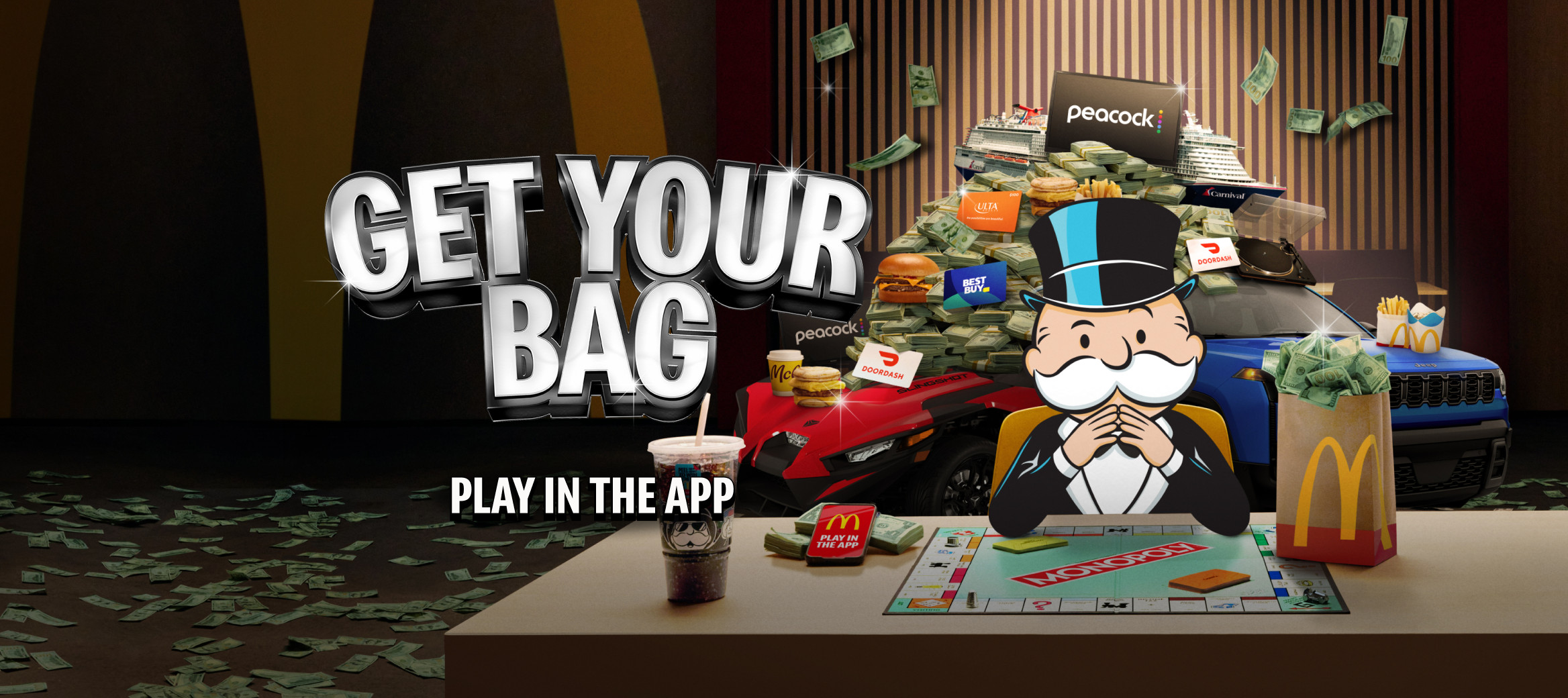Monopoly at McDonald's is back, play in the app and get your bag