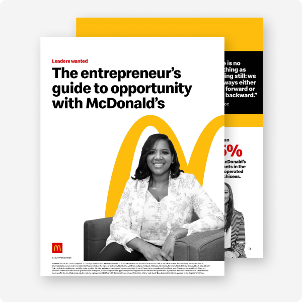 The entrepreneur's guide to opportunity with McDonald’s